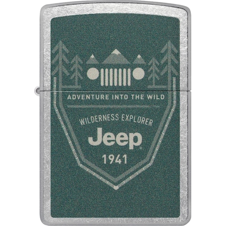 Zippo 2024 Zippo Jeep, Adventure Into The Wild, Street Chrome ZIP-48766